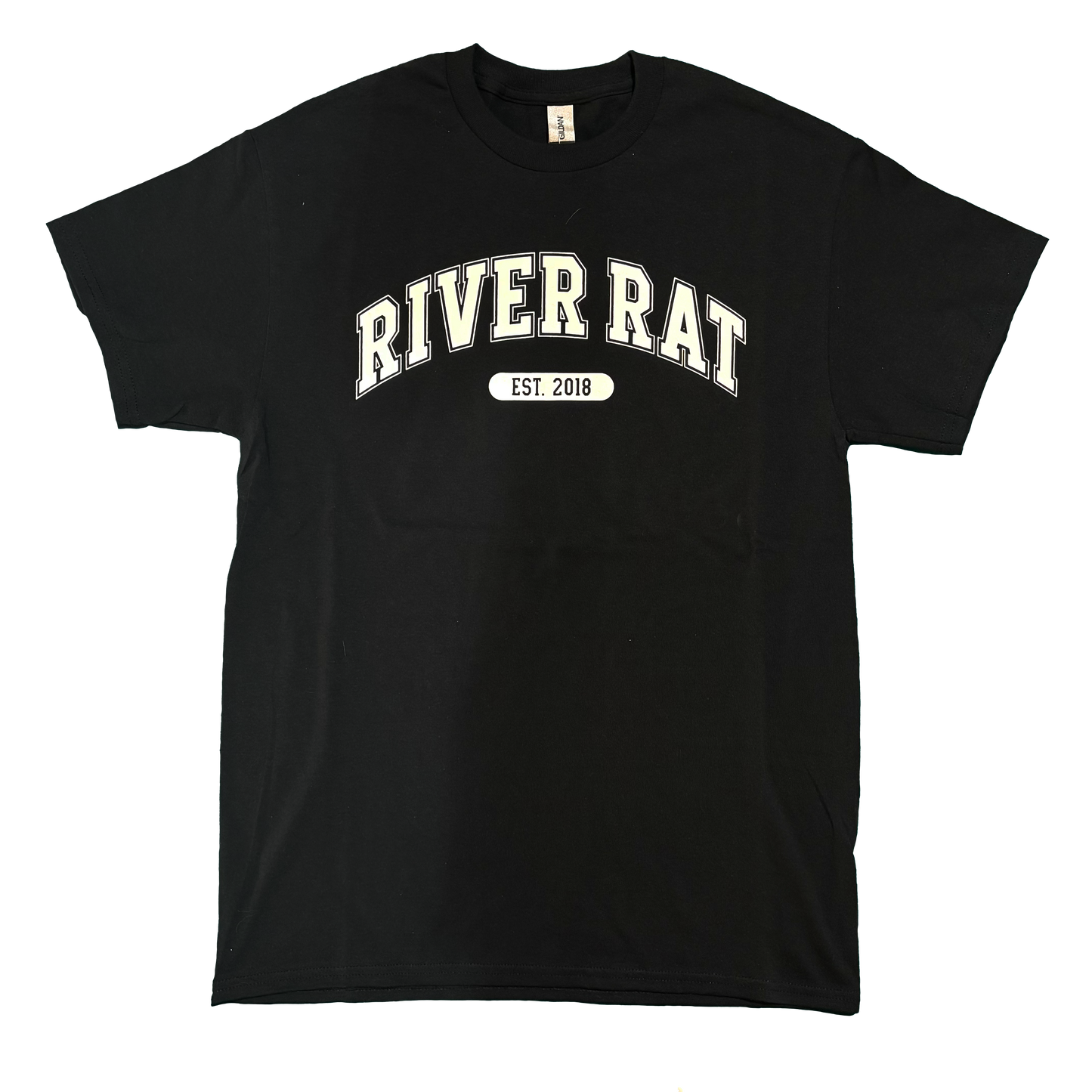 River Rat Varsity Tee (Black)