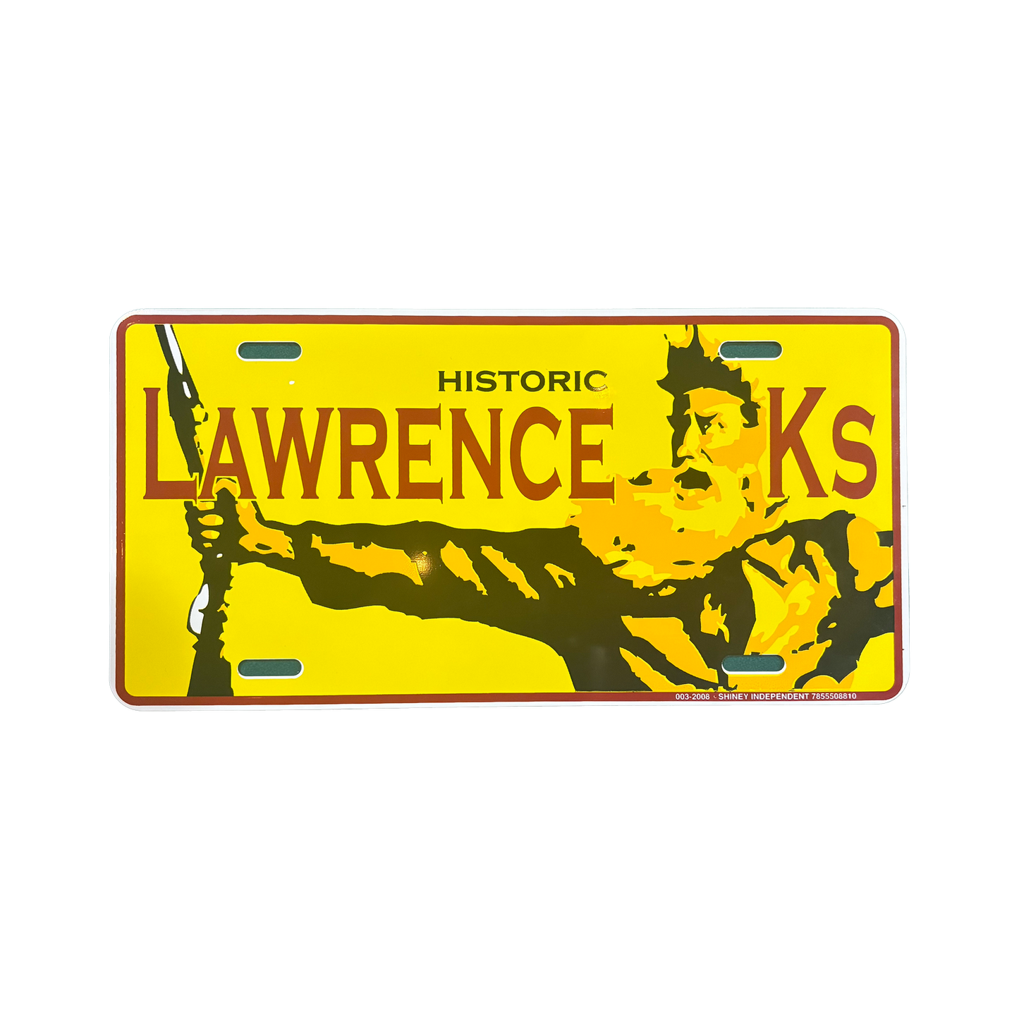 John Brown License Plate