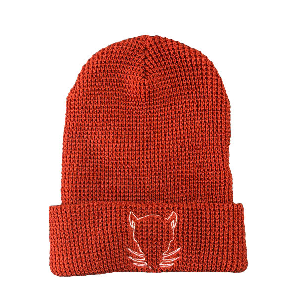 River Rat Logo Inverted - Red