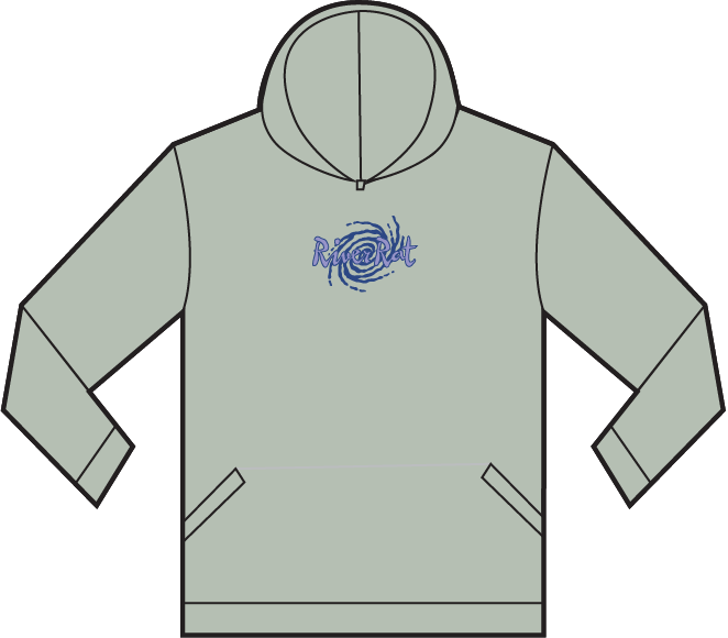 River Rat Swirl Hoodie