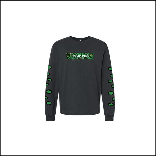 River Rat Invasive Honeysuckle Long Sleeve Tee