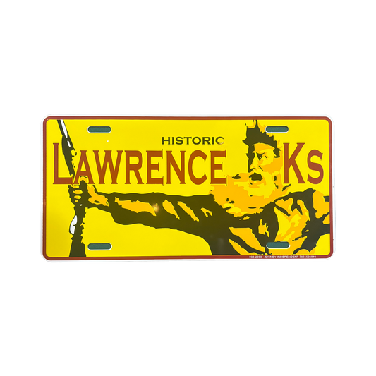 John Brown License Plate